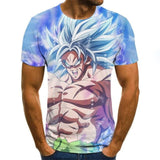 Goku Anime Shirt Clothes Summer T-Shirt