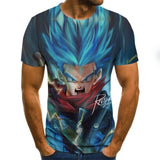 Goku Anime Shirt Clothes Summer T-Shirt