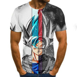 Goku Anime Shirt Clothes Summer T-Shirt