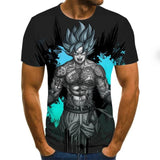 Goku Anime Shirt Clothes Summer T-Shirt