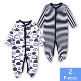 Wrap Foot Baby Jumpsuits