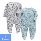 Wrap Foot Baby Jumpsuits