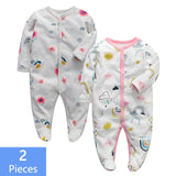 Wrap Foot Baby Jumpsuits