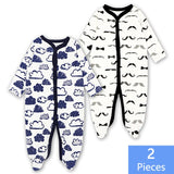 Wrap Foot Baby Jumpsuits