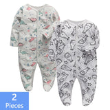 Wrap Foot Baby Jumpsuits