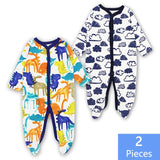 Wrap Foot Baby Jumpsuits