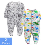 Wrap Foot Baby Jumpsuits