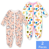 Wrap Foot Baby Jumpsuits