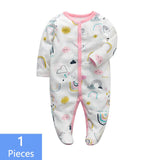 Wrap Foot Baby Jumpsuits