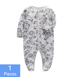 Wrap Foot Baby Jumpsuits