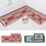 Zeegle Home Decor Kitcken Carpet Set Pattern Peinting Living Room Carpets Soft Outdoor Carpets Anti-slip Floor Mats for Bedroom