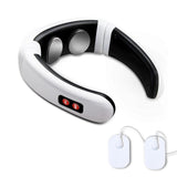 Battery Electric Neck Massager and Pulse Back 6 Modes Power Control infrared Pain Relief Neck Physiotherapy instrument