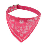 Adjustable Fashion New Small Dog Scarf Pet Cat Dog Collar Scarf Neckerchief Necklace Trigon Chain For Cat Pet Dog Accessories