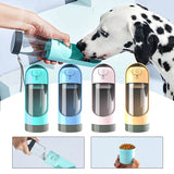 Summer Portable Pet Dog Water Bottle 300ml Drinking Bowl for Large Dogs Water Dispenser With Drinking Feeder Outdoor Bottle