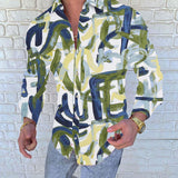 Printed Hawaii Casual Shirts Brand Streetwear Men